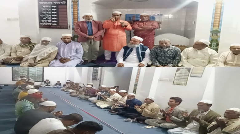 চাঁদপুর হাইমচরে খালেদা জিয়ার সুস্থতা কামনায় শ্রমিক দলের দোয়া