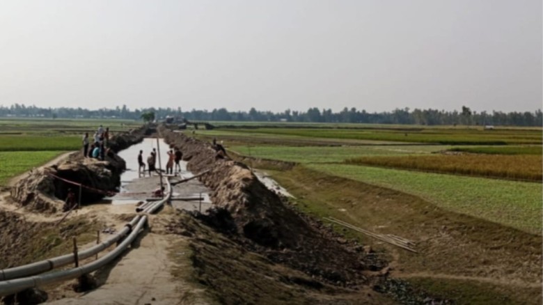 দুধকুমার নদে অবৈধ বালু উত্তোলন বন্ধে এসিল্যান্ডের হস্তক্ষেপ,
