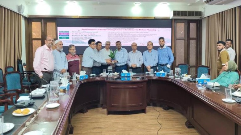 চট্টগ্রামে জলবায়ু পরিবর্তন মোকাবিলায় গবেষণা ও নগর পরিকল্পনা 