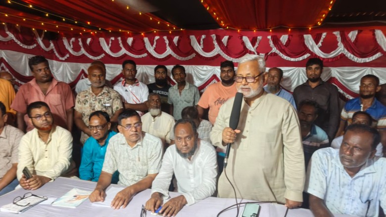 দিনাজপুর বীরগঞ্জে ১০ নং মহনপুর ইউনিয়নে সেনপাড়া হরিবাসরে জাত